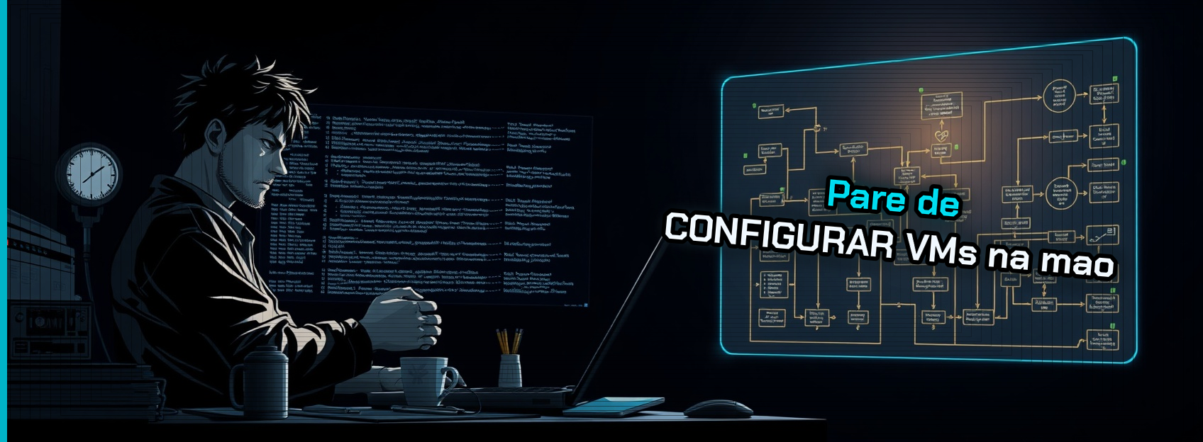 Para de configurar VM na mão